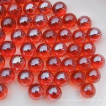 16mm rotes Glas, das Murmel spielt